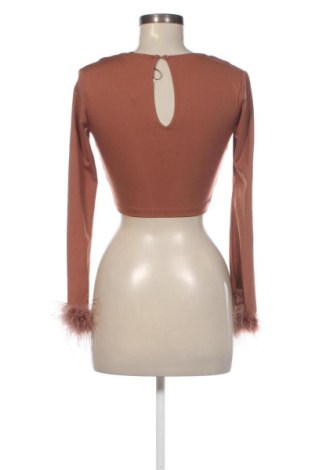 Γυναικεία μπλούζα Bershka, Μέγεθος S, Χρώμα Καφέ, Τιμή 11,99 €
