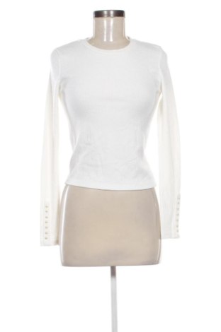 Bluză de femei Bershka, Mărime S, Culoare Alb, Preț 60,99 Lei