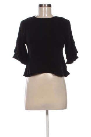 Bluză de femei Bershka, Mărime S, Culoare Negru, Preț 50,59 Lei