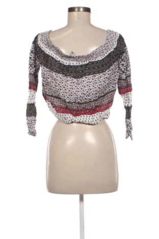 Γυναικεία μπλούζα Bershka, Μέγεθος L, Χρώμα Πολύχρωμο, Τιμή 10,00 €