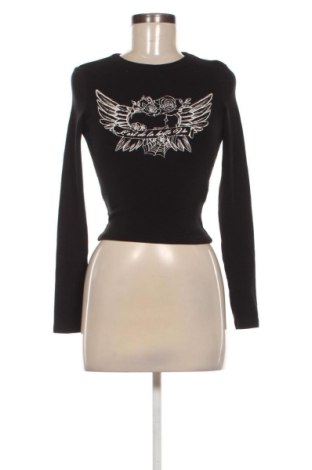 Bluză de femei Bershka, Mărime XS, Culoare Negru, Preț 81,74 Lei