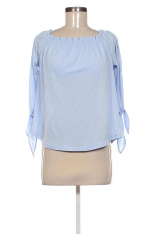 Bluză de femei Bershka, Mărime S, Culoare Albastru, Preț 60,99 Lei