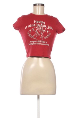 Bluzka damska Bershka, Rozmiar M, Kolor Czerwony, Cena 53,58 zł