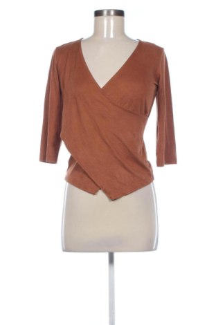 Bluză de femei Bershka, Mărime S, Culoare Maro, Preț 50,62 Lei