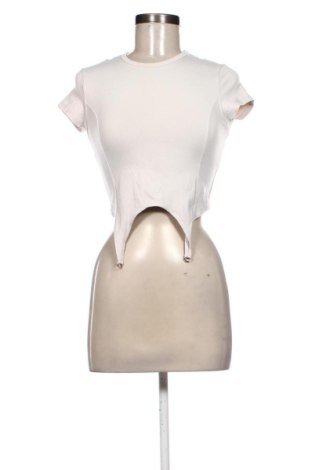 Γυναικεία μπλούζα Bershka, Μέγεθος XS, Χρώμα  Μπέζ, Τιμή 10,00 €