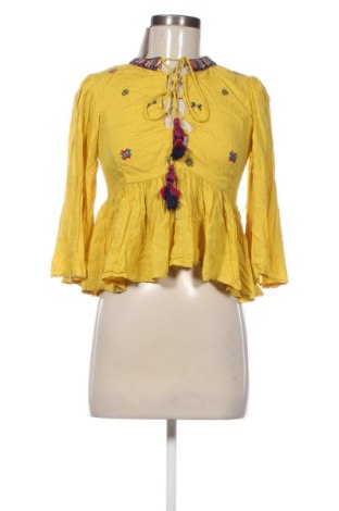 Bluză de femei Clockhouse, Mărime S, Culoare Galben, Preț 50,62 Lei