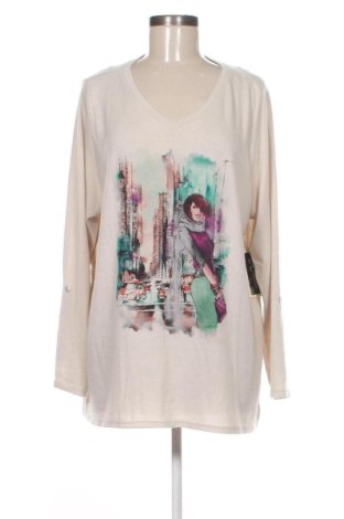 Дамска блуза Curling Collection, Размер XXL, Цвят Бежов, Цена 15,84 €