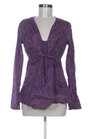 Bluză de femei Desigual, Mărime L, Culoare Mov, Preț 151,99 Lei