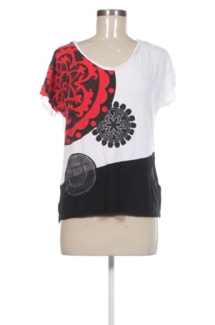 Дамска блуза Desigual, Размер M, Цвят Многоцветен, Цена 21,47 €
