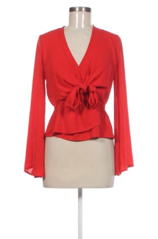 Дамска блуза Gina Tricot, Размер XS, Цвят Червен, Цена 10,73 €