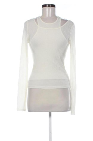 Γυναικεία μπλούζα Gina Tricot, Μέγεθος S, Χρώμα Εκρού, Τιμή 12,99 €