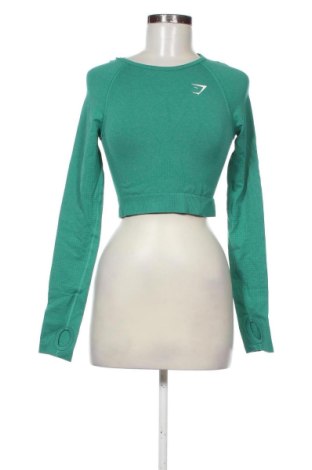 Damen Shirt Gymshark, Größe S, Farbe Grün, Preis € 18,99