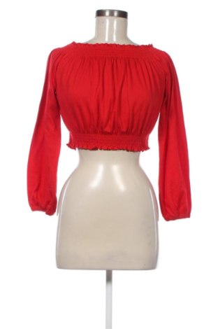 Bluzka damska H&M Divided, Rozmiar M, Kolor Czerwony, Cena 51,99 zł