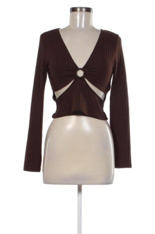 Bluzka damska H&M Divided, Rozmiar M, Kolor Brązowy, Cena 53,58 zł