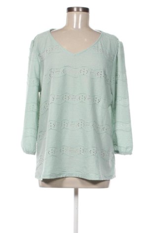 Női blúz Laura Torelli, Méret XXL, Szín Kék, Ár 3 427 Ft