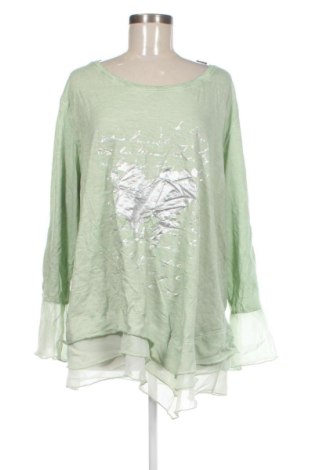 Bluză de femei Mia Moda, Mărime XXL, Culoare Verde, Preț 243,99 Lei