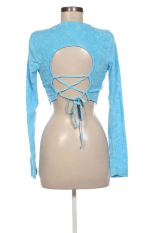 Дамска блуза NA-KD, Размер M, Цвят Син, Цена 17,89 €
