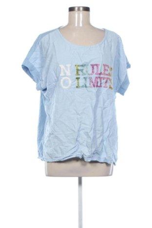 Damen Shirt NEW COLLECTION, Größe XXL, Farbe Blau, Preis 14,00 €