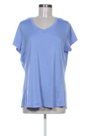 Bluză de femei Nike, Mărime XL, Culoare Albastru, Preț 107,99 Lei
