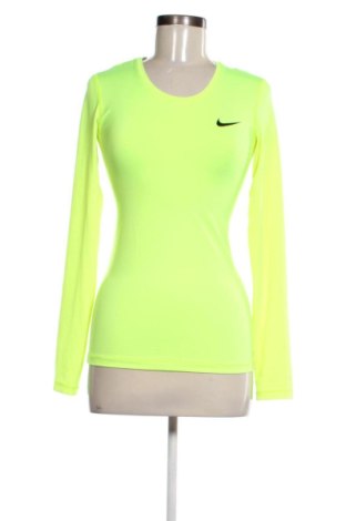 Γυναικεία μπλούζα Nike, Μέγεθος S, Χρώμα Πράσινο, Τιμή 17,39 €