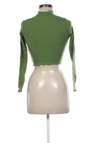 Bluzka damska Pull&Bear, Rozmiar S, Kolor Zielony, Cena 53,58 zł