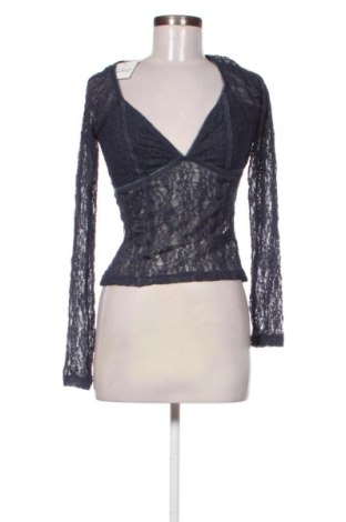 Bluză de femei Pull&Bear, Mărime L, Culoare Gri, Preț 83,41 Lei