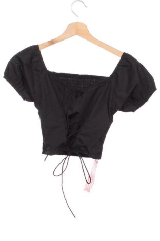 Дамска блуза Romwe, Размер XS, Цвят Черен, Цена 15,86 €