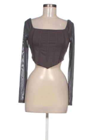 Bluză de femei SHEIN, Mărime M, Culoare Gri, Preț 52,13 Lei