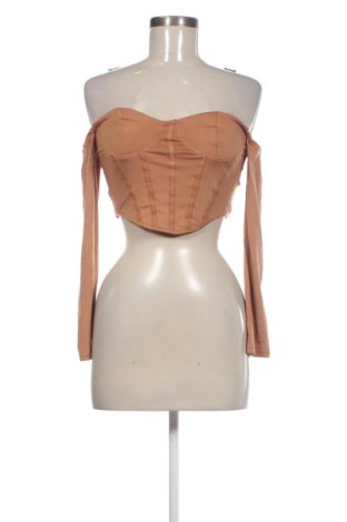 Damen Shirt SHEIN, Größe S, Farbe Braun, Preis 12,99 €