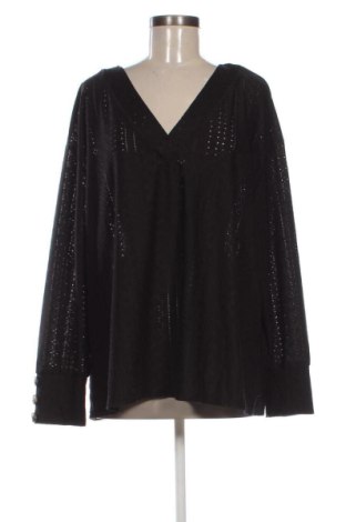 Bluzka damska SHEIN, Rozmiar 3XL, Kolor Czarny, Cena 51,99 zł