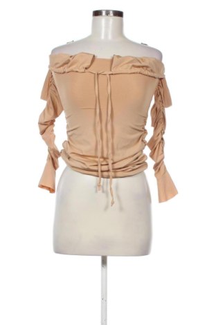 Bluză de femei SHEIN, Mărime XS, Culoare Bej, Preț 60,99 Lei