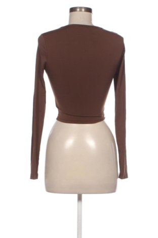 Bluză de femei SHEIN, Mărime XS, Culoare Maro, Preț 52,13 Lei