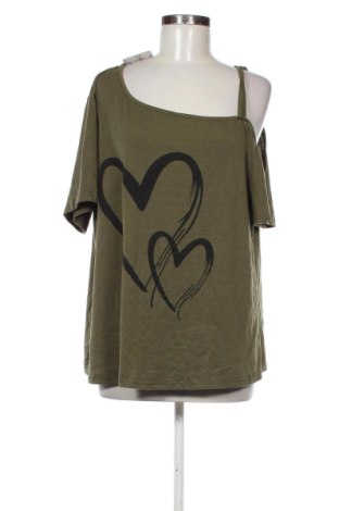 Bluză de femei SHEIN, Mărime XL, Culoare Verde, Preț 60,99 Lei