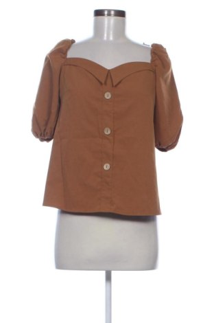 Γυναικεία μπλούζα SHEIN, Μέγεθος M, Χρώμα Καφέ, Τιμή 10,00 €