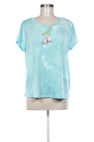 Γυναικεία μπλούζα SHEIN, Μέγεθος L, Χρώμα Μπλέ, Τιμή 10,00 €