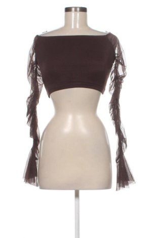 Bluză de femei SHEIN, Mărime M, Culoare Maro, Preț 60,99 Lei