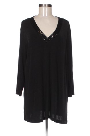 Дамска блуза Selection By Ulla Popken, Размер 3XL, Цвят Черен, Цена 17,00 €