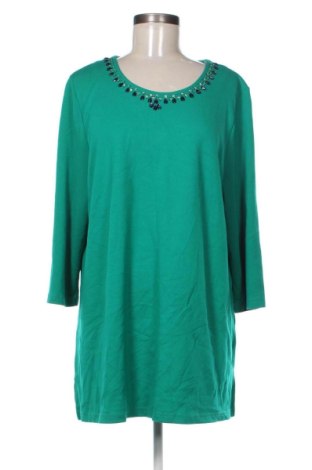 Дамска блуза Selection By Ulla Popken, Размер XXL, Цвят Зелен, Цена 17,89 €