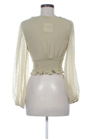 Дамска блуза Stradivarius, Размер S, Цвят Зелен, Цена 10,22 €