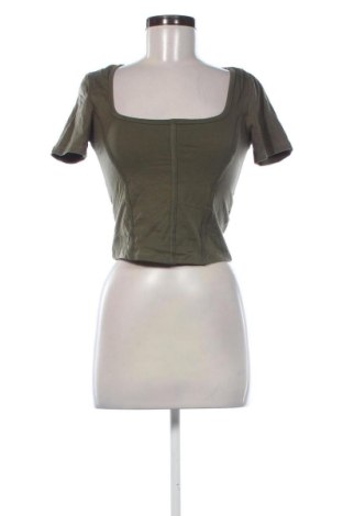 Γυναικεία μπλούζα Stradivarius, Μέγεθος S, Χρώμα Πράσινο, Τιμή 11,99 €