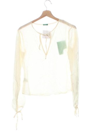 Bluză de femei United Colors Of Benetton, Mărime M, Culoare Ecru, Preț 203,32 Lei