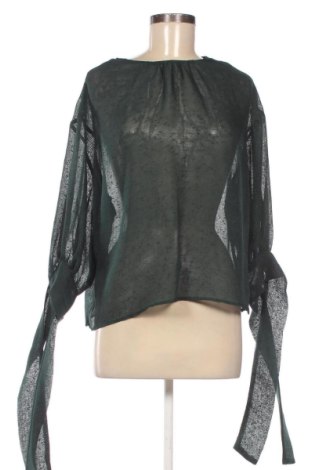 Bluză de femei Zara, Mărime M, Culoare Verde, Preț 53,00 Lei