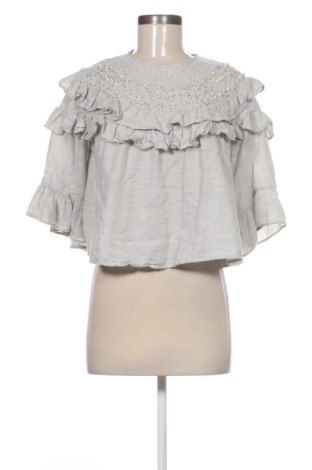 Bluză de femei Zara, Mărime S, Culoare Gri, Preț 72,00 Lei