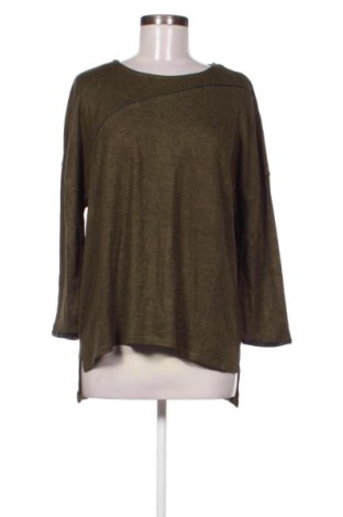 Дамска блуза Zara, Размер L, Цвят Зелен, Цена 14,00 €