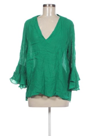 Bluzka damska Zara, Rozmiar XL, Kolor Zielony, Cena 72,99 zł