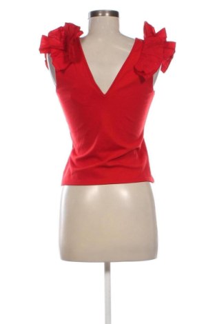 Дамска блуза Zara, Размер S, Цвят Червен, Цена 10,73 €