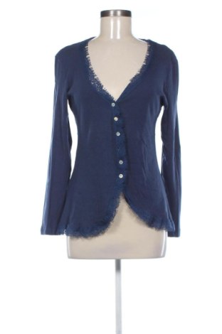 Damen Strickjacke Armani Jeans, Größe L, Farbe Blau, Preis 83,85 €