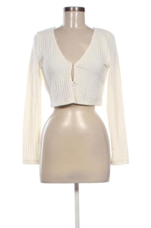 Cardigan de damă H&M Divided, Mărime M, Culoare Ecru, Preț 91,99 Lei