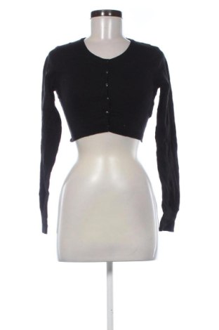 Damen Strickjacke H&M Divided, Größe XS, Farbe Schwarz, Preis 19,99 €