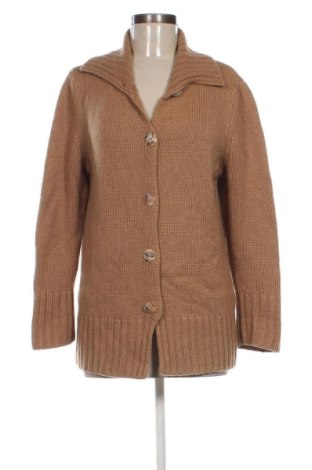 Damski kardigan Hessnatur, Rozmiar L, Kolor Brązowy, Cena 170,00 zł